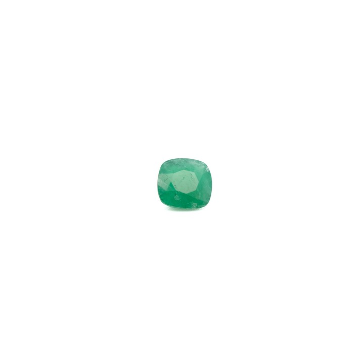 0.46ct Sandawana Emerald Faceted Cushion-cut Single Gemstone (VAT Only Payable on Buyers Premium)