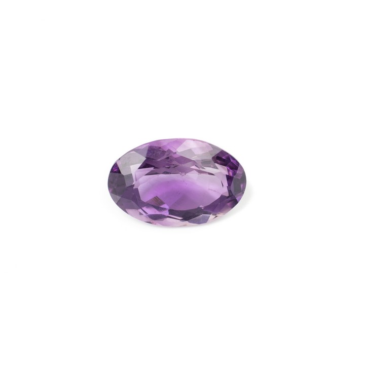 27.17ct Amethyst Faceted Oval-cut Single Gemstone, 24x16mm