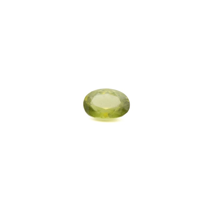 1.26ct Peridot Faceted Oval-cut Single Gemstone (VAT Only Payable on Buyers Premium)