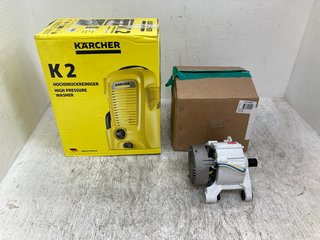 PACIFIC APPLIANCE WASHING MACHINE BRUSHLESS MOTOR TO INCLUDE KARCHER K2 HIGH PRESSURE WASHER ALL ACCESSORIES INCLUDED: LOCATION - C19