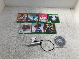 QTY OF ASSORTED GAMING ITEMS TO INCLUDE XBOX ONE FIFA 22 CONSOLE GAME (PEGI 3+): LOCATION - D15