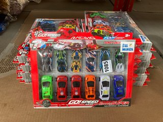 QTY OF FUN LEISURE GO SPEED RACER CAR TOY SETS: LOCATION - D14