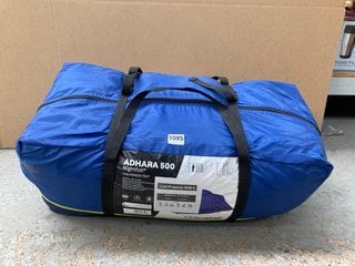 BERGHAUS ADHARA 500 NIGHTFALL TENT RRP - £279: LOCATION - D14