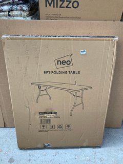 NEO 6 FOOT FOLDING TABLE: LOCATION - D14