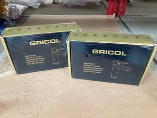 2 X GRICOL BASIN FAUCETS: LOCATION - D13