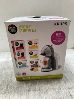 KRUPS NESPRESSO DOLCE GUSTO MINI STARTER KIT COFFEE MACHINE: LOCATION - A8