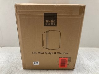 SENSIO HOME 10L MINI FRIDGE AND WARMER: LOCATION - A10