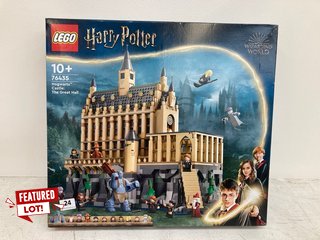 LEGO HARRY POTTER HOGWARTS CASTLE THE GREAT HALL BUILD KIT MODEL: 76435 RRP - £409: LOCATION - WHITE BOOTH