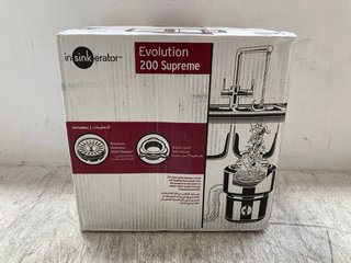 INSINKERATOR EVOLUTION 200 SUPREME WASTE FOOD DISPOSAL SYSTEM RRP - £437: LOCATION - A12