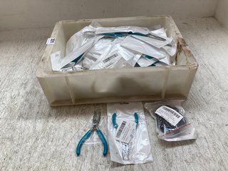 QTY OF ASSORTED ITEMS TO INCLUDE QTY OF NEEDLE NOSE PLIERS 5'': LOCATION - A15