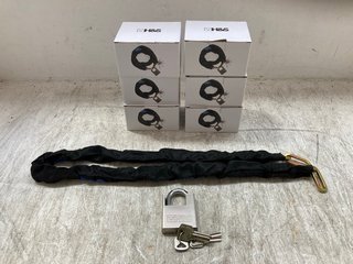 6 X H &S CHAIN LOCKS: LOCATION - A16