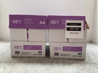 2 X PACKS OF REY A4 COPY PAPER PACKS: LOCATION - A17