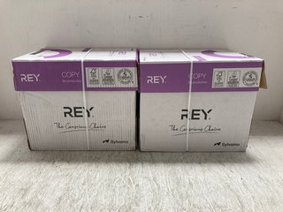 2 X PACKS OF REY A4 COPY PAPER PACKS: LOCATION - A17