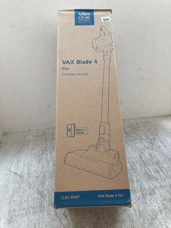 VAX ONE POWER BLADE 4 PET CORDLESS VACUUM CLEANER RRP - £300: LOCATION - A18