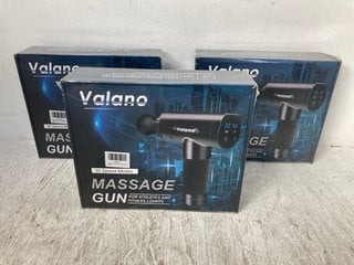 3 X VALANO MASSAGE GUNS: LOCATION - B21