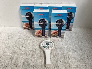 6 X 3000 MAH HAND HELD MISTING FANS: LOCATION - B18