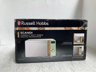 RUSSELL HOBBS SCANDI COMPACT DIGITAL MICROWAVE: LOCATION - B15