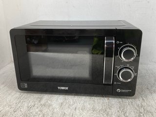 TOWER 20L 800W MANUAL MICROWAVE IN BLACK: LOCATION - B14