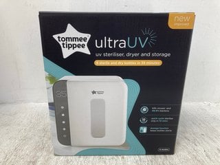 TOMMEE TIPPEE UV STERILISER AND DRYER AND STORAGE 2.0 RRP - £99.99: LOCATION - B11