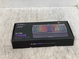 OVER STEEL TITANIUM RGB MECHANICAL KEYBOARD: LOCATION - B10