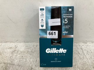 GILLETTE INTIMATE I5 INTIMATE HAIR TRIMMER: LOCATION - B7