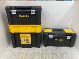 STANLEY ESSENTIAL ROLLING WORKSHOP WITH METAL LATCHES: LOCATION - B7