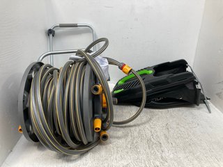 2 X ASSORTED ITEMS TO INCLUDE HOZELOCK HOSE REEL: LOCATION - B6