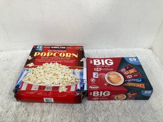 2 X ASSORTED FOOD ITEMS TO INCLUDE NESTLE BIG BISCUIT VARIETY BOX BB: 10/24: LOCATION - B4