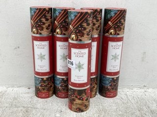 3 X THE SCENTED HOME CHRISTMAS SPICE REED DIFFUSERS: LOCATION - C4