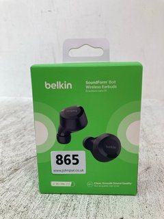 BELKIN SOUND FORM BOLT WIRELESS EARBUDS: LOCATION - C7