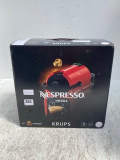 KRUPS NESPRESSO INISSIA COFFEE MACHINE RRP - £111: LOCATION - C8