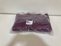 JOULES N QUIL JACKET IN DARK PURPLE SIZE 12