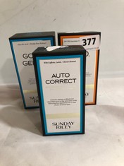 3 X SUNDAY RILEY ITEMS TO INCLUDE AUTO CORRECT EYE CONTOUR CREAM 15ML TO INCLUDE GOOD GENES GLYCOLIC ACID EYE TREATMENT 30ML - RRP £200