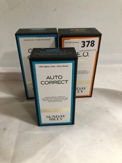 3 X SUNDAY RILEY ITEMS TO INCLUDE AUTO CORRECT EYE CONTOUR CREAM 15ML TO INCLUDE GOOD GENES GLYCOLIC ACID EYE TREATMENT 30ML - RRP £200