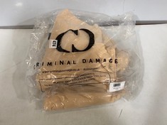 CRIMINAL DAMAGE HIDDEN DRAGON TRACKSUIT - STONE - SIZE L