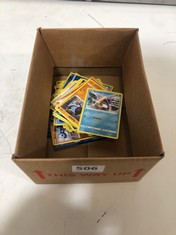 BOX OF ASSORTED POKEMON TRADING CARDS