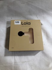 LOLA PORTABLE MASSAGE DEVICE - GOLD