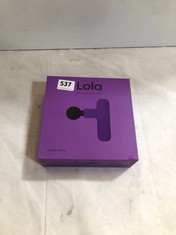 LOLA PORTABLE MASSAGE DEVICE - LAVENDER PURPLE