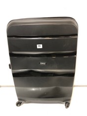 AMERICAN TOURISTER LARGE HARD SHELL SUITCASE IN BLACK