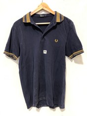 FRED PERRY MEN'S POLO T-SHIRT - NAVY - SIZE M