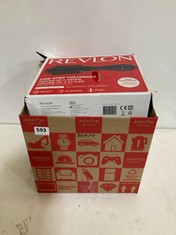 BOX OF ASSORTED BEAUTY ITEMS TO INCLUDE REVLON ONE STEP VOLUMIZER HAIR DRYER & VOLUMISER