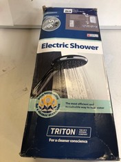 TRITON SP8009ZFF ELECTRIC SHOWER - WHITE/CHROME - RRP £130