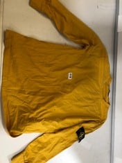 STONE ISLAND SPORTSWEAR LONG SLEEVE TOP - MUSTARD - SIZE 3