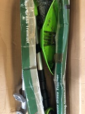 3 X ASSORTED GARDEN ITEMS TO INCLUDE GREENWORKS 48V STRING TRIMMER