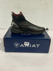 ARIAT ASCENT WOMEN'S BOOTS - BLACK / BURGUNDY UK 6.5 - RRP £120