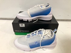 HENSELITE AVIATE 62 MEN'S SHOES - WHITE/BLUE UK 7