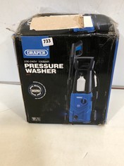 DRAPER 135 BAR PRESSURE WASHER - BLUE/BLACK