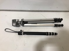 A TRIPOD AND A MONOPOD