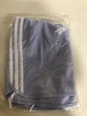 ADIDAS SPRINT SHORTS - LAVENDER SIZE M