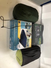 5 X ASSORTED CAMPING ITEMS TO INCLUDE OEX TRAVERSE XL SELF-INFLATING MAT